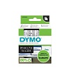 Картридж с виниловой лентой D1 для принтеров Dymo, пластик, черный шрифт, 24 мм х 7 м