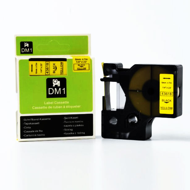 Стандартные этикетки Dymo D1, 6 мм х 7м Стандартные этикетки Dymo D1, 6 мм х 7м