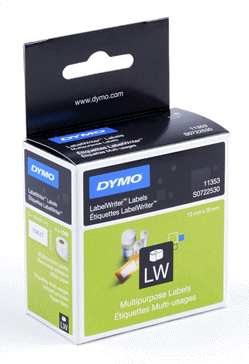 Адресные этикетки Dymo бумажные, 54 x 25 мм, 500 этикеток в рулоне Адресные этикетки Dymo бумажные, 54 x 25 мм, 500 этикеток в рулоне