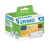Этикетки адресные для принтеров Dymo Label Writer, прозрачные, 89 мм х 36 мм, 260 штук
