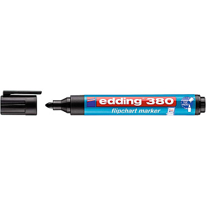 Маркер для скетчинга и флипчартов edding 380 Cap-off, круглый наконечник, 1.5-3 мм