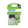Картридж c полиэстровой лентой D1 для принтеров Dymo Label Manager, черный шрифт, 5.5 м x 12 мм