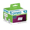 Этикетки для принтеров Dymo Label Writer для бэйджей, белые, 41 мм x 89 мм, 300 штук