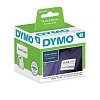 Этикетки адресные бумажные Dymo, для принтеров Label Writer, 101 мм х 54 мм, 220 штук, белые